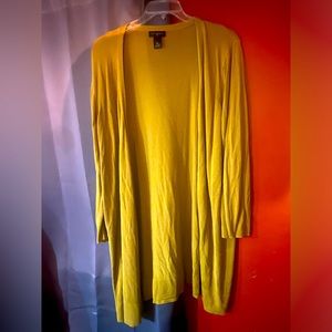 Duster Length Cardigan